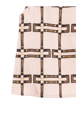 sleeveless top with buckle ELISABETTA FRANCHI KIDS | EFTO0180TVE02C053